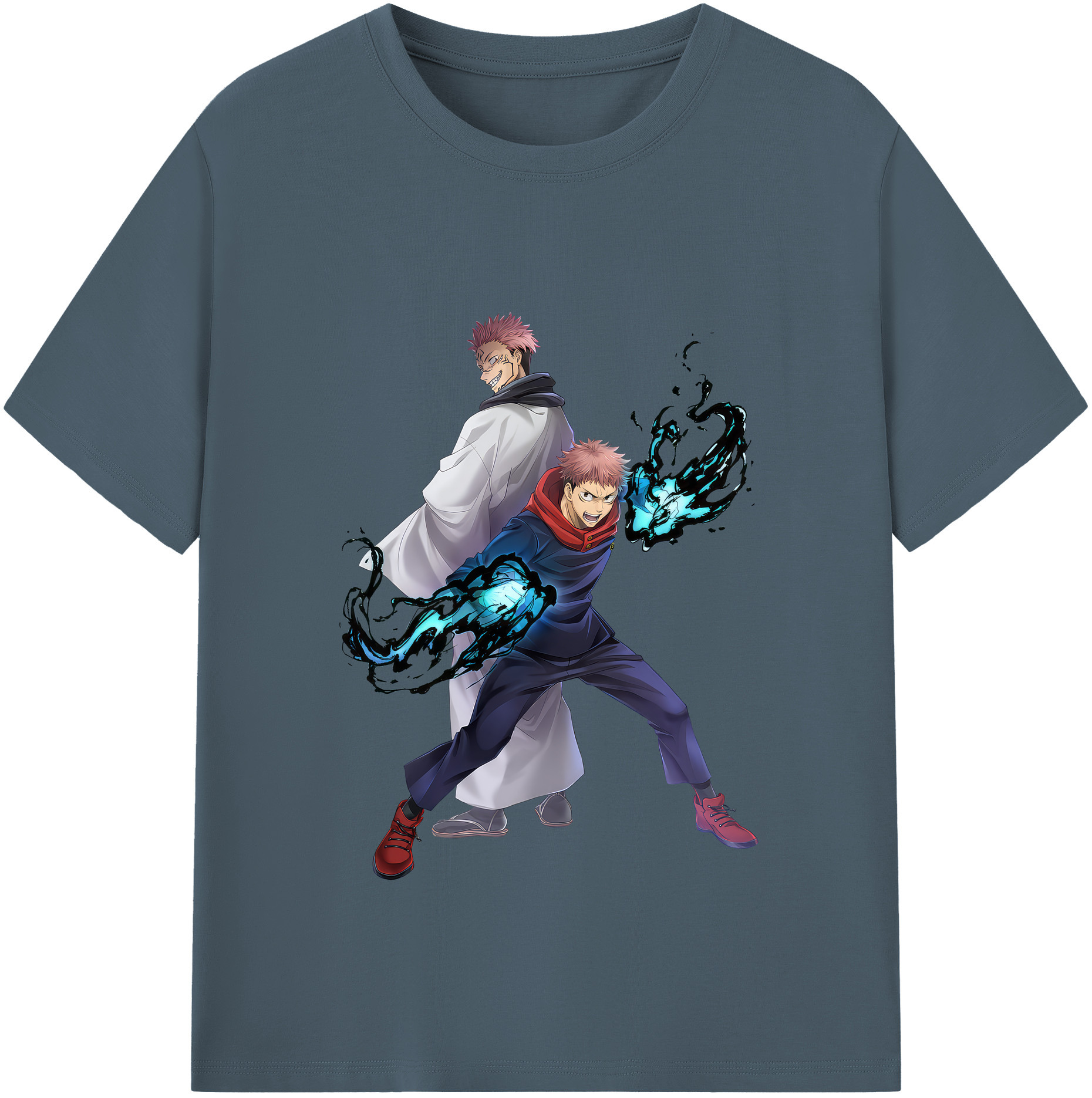 （画像用） 呪術廻戦 Jujutsu Kaisen 綿100％半袖Tシャツ（フロントプリント）